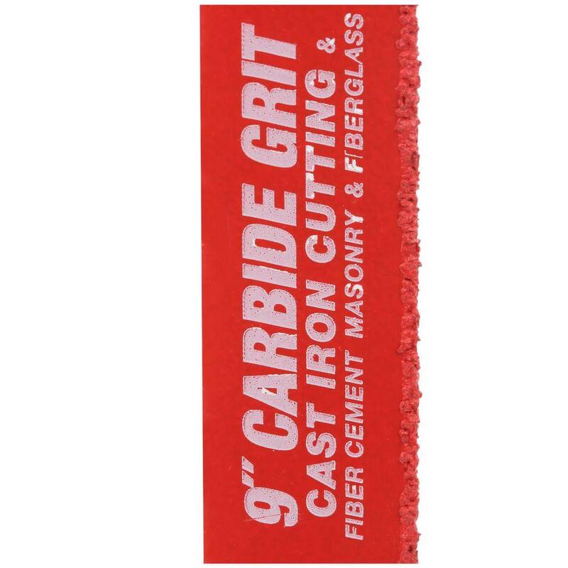 Hoja de sierra reciprocante con carburo de 9 pulgadas para corte de hierro fundido (paquete de 5) - DS0930CGX005