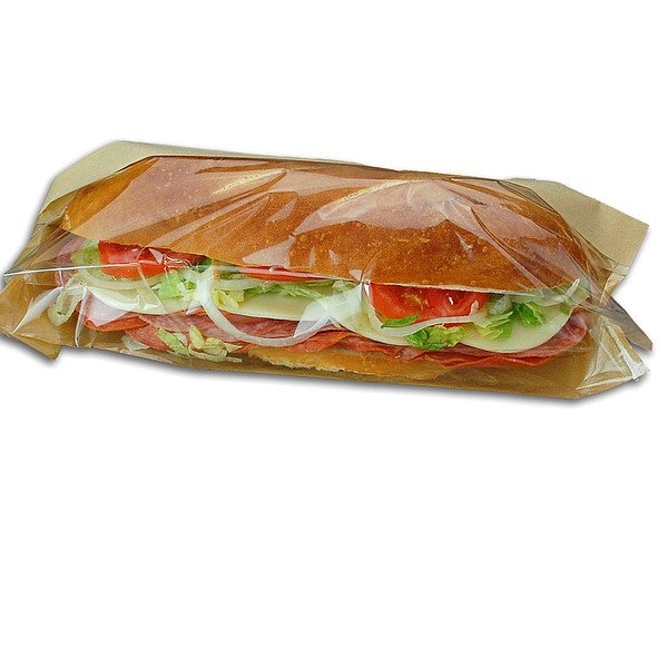 Ready Fresh Window Sandwich Bag, 16 1/2" L, 500 PK - RF-43165KW