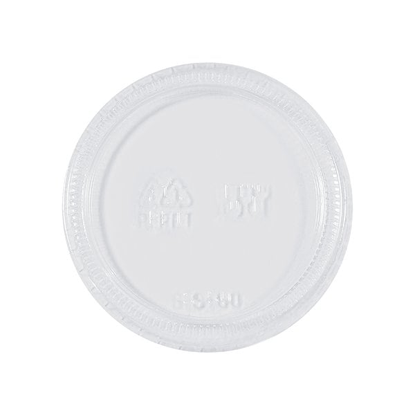 Bsc Preferred Plastic Portion Cup Lids - 3.25 and 4 oz., 2500PK - BUY00039534