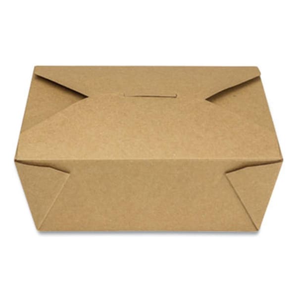 Made-To-Stick 450 oz Paper Reclosable Kraft Take-Out Togo Container - 300 Count - MA3191917