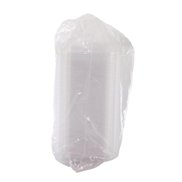 Dart ClearPac Clear Container Lids, Dome, 4.9 x 5.9, Clear, Plastic, 1008PK - C12DDLR