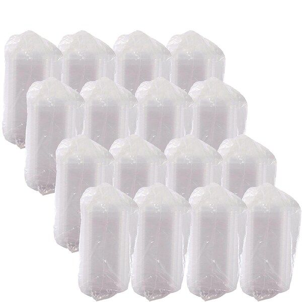 Dart ClearPac Clear Container Lids, Dome, 4.9 x 5.9, Clear, Plastic, 1008PK - C12DDLR
