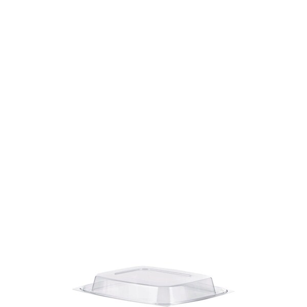 Dart ClearPac Clear Container Lids, Dome, 4.9 x 5.9, Clear, Plastic, 1008PK - C12DDLR