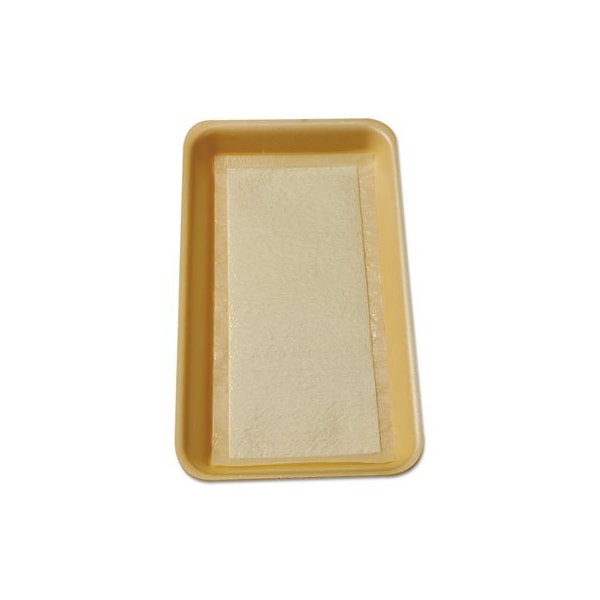 International Tray Pads And Packaging Internatnl, Meat Tray Pads, 6w X 4 1/2d, White/yellow, 1000PK - TA1341108