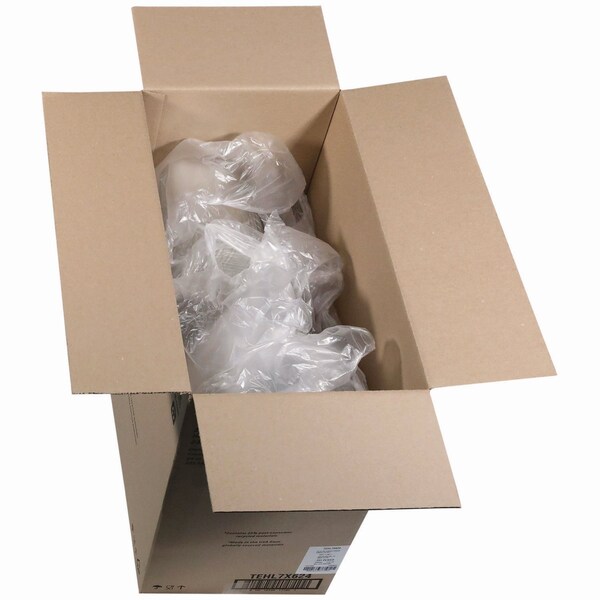 Pactiv Evergreen EarthChoice Tamper Evident Hinged Lid Deli Container, 24 oz, 7.25 x 6.37 x 2, Clear, Plastic, 231PK - TEHL7X624