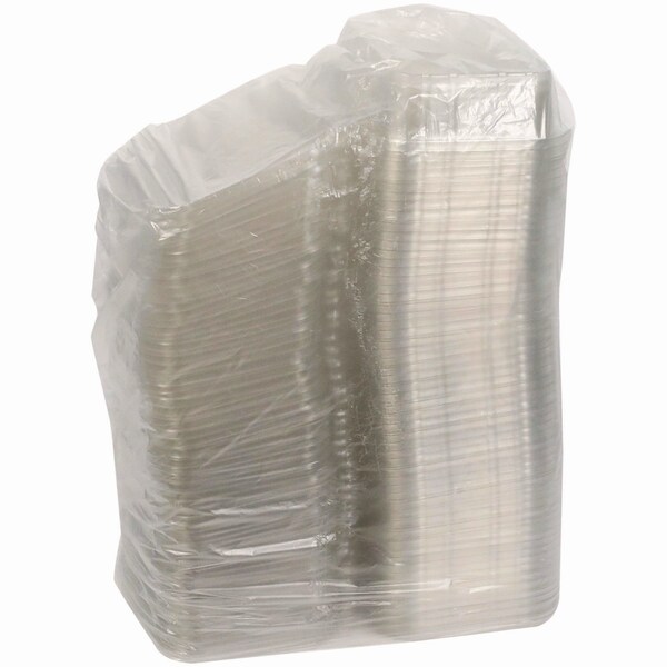 Pactiv Evergreen EarthChoice Tamper Evident Hinged Lid Deli Container, 24 oz, 7.25 x 6.37 x 2, Clear, Plastic, 231PK - TEHL7X624