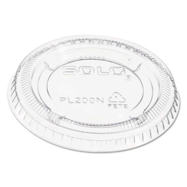 Dart Complements Portion/Medicine Cup Lids, Plastic, Clear, PK2500 - PL200N