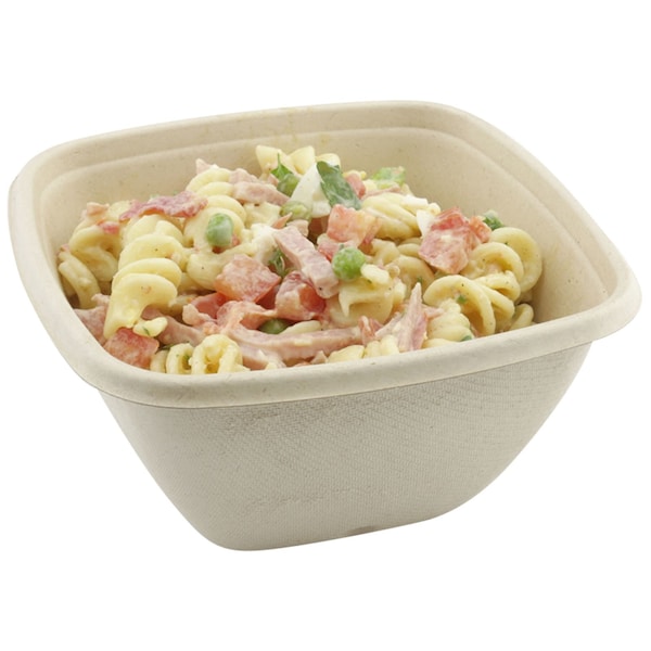 Abena Containers, To-Go, Square Bowl, 16.9 Oz, lid sold separately For use with item No 133219 - 133218