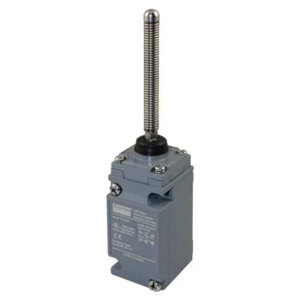 Interruptor de límite Dayton de servicio pesado, palanca oscilante, SPDT, 10A @ 600V AC, Ubicación del actuador: Superior - 12T833.