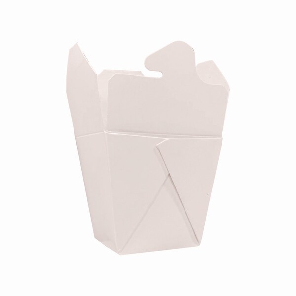 Kari-Out Food Pail, 16 oz, 3.63 x 3 x 3.5, White, Paper, 400/Carton, 400PK - 3103016