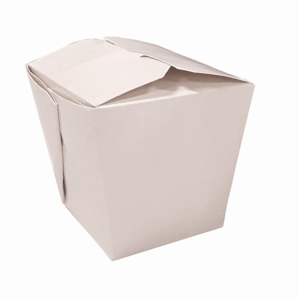 Kari-Out Food Pail, 16 oz, 3.63 x 3 x 3.5, White, Paper, 400/Carton, 400PK - 3103016