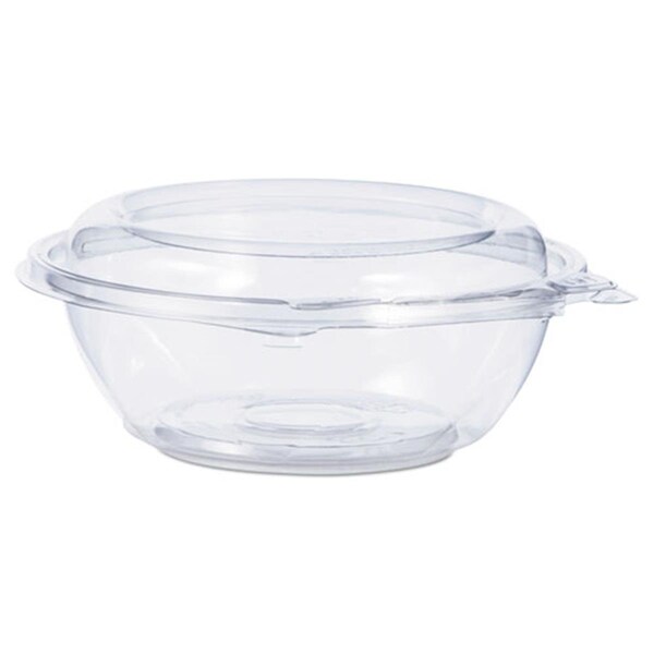 Dart Container DCC 8 oz Tamper-Resistant Evident Bowls with Dome Lid, Clear - 5.5 x 5.5 x 2.1 in. - 240 Count - CTR8BD