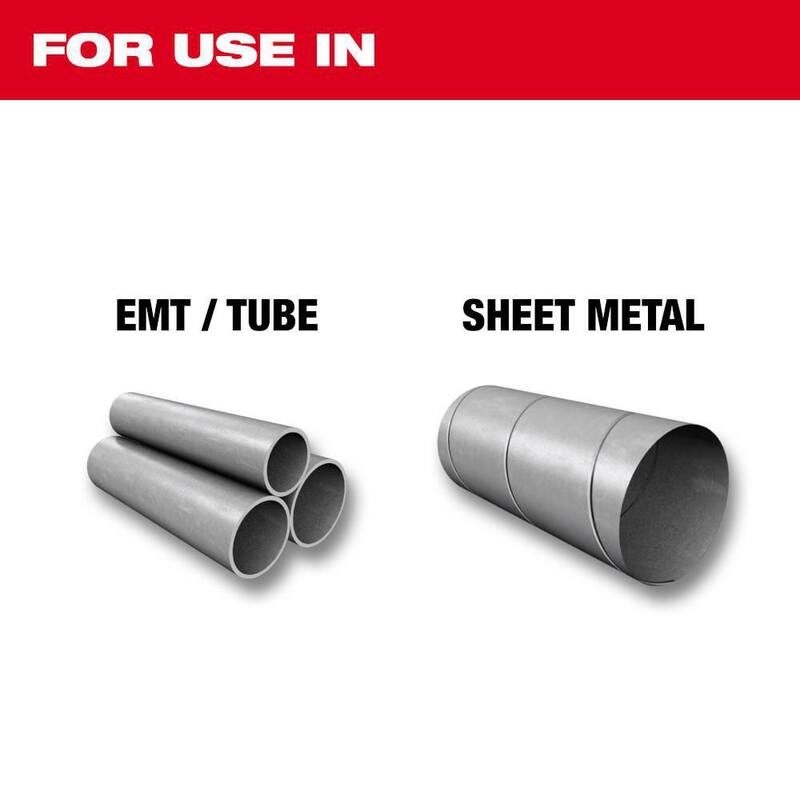 Milwaukee 6 in. 24 TPI Cuchillas de sierra alternativa para metal delgadas para SAWZALL (paquete de 50) - 48-01-6186