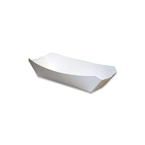 Pactivcorp Pactiv, PAPERBOARD FOOD TRAYS, #12 BEERS TRAY, 6 X 4 X 1.5, WHITE, 300PK - 23863