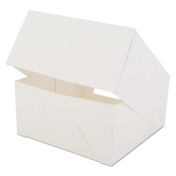 Sct Window Bakery Boxes, 8 x 8 x 4, White, PK150, 150PK - SCH 24053