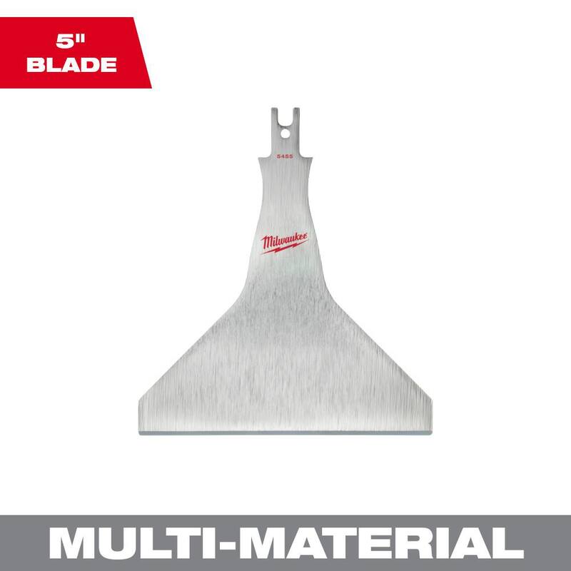 Cuchilla para sierra reciproca de raspador de 5 pulgadas de Milwaukee - 49-00-5455