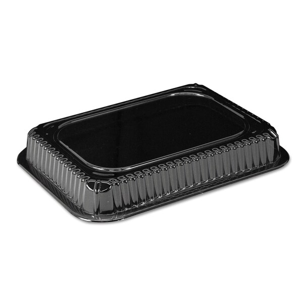 Hfa Plastic Dome Lid, Rectangle, Fits 1 lb Oblong Pan 2060, Clear, 500PK - HFA 2060DL