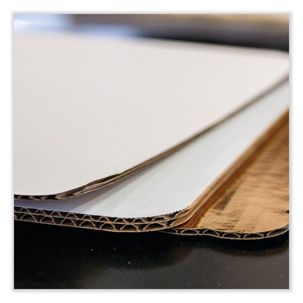 Sct Bakery Bright White Cake Pad, Single Wall Pad, 25.5 x 17.5, White, Paper, 50PK - SCH 1157