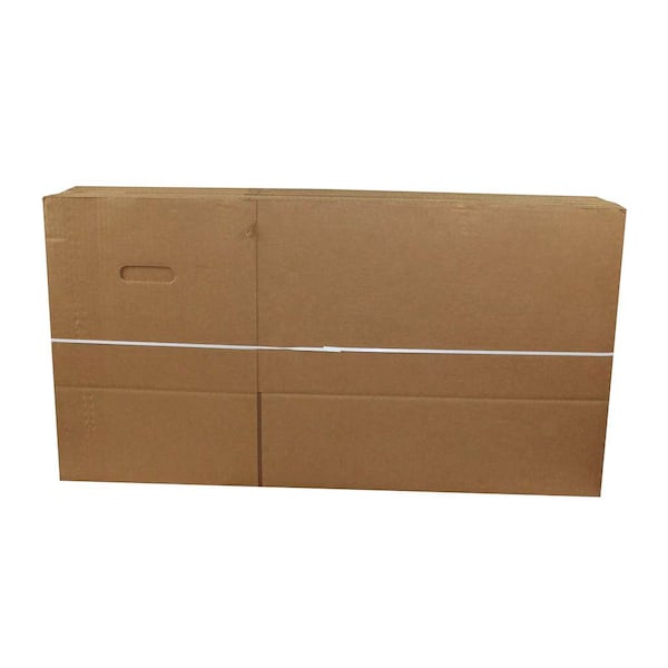 Amercareroyal 0443 Corrugated Carry Out Box With Handle Kraft 22x13x12 1/2, PK25 - CHTB221312