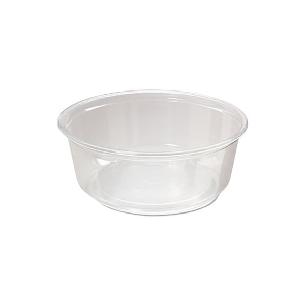 Fabri-Kal Microwavable Deli Containers, 8oz, Clear, 500PK - PK8SC