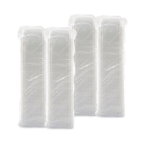 Dart TamperGuard Snack Boxes, 1-Compartment, 32 oz, 6.3 x 6.3 x 2.6, Clear, Plastic, 300PK - SB32TG1