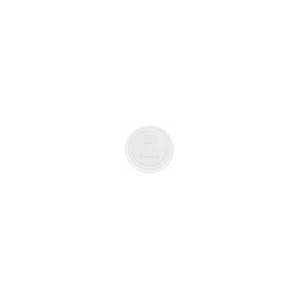 Ecoproducts Eco-Products Round Deli Container Lid 8-32 oz. Renewable & Compostable, 50PK - EP-RDPLID