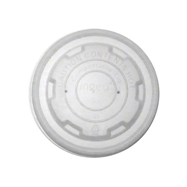 Americareroyal PrimeWare Hot / Cold Food Container Lid CPLA 8 oz, 50PK - CFCL-8