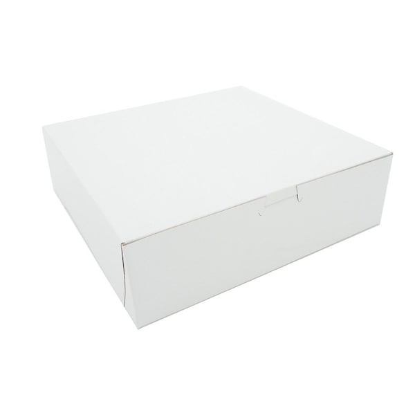 Champion 0971 Southern Non-Window Lock-Corner Bakery Box White 10 in. X 10 in. X 3 in., 200PK - 971