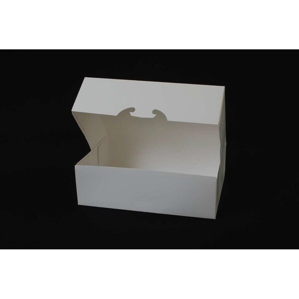 Champion Southern Paperboard Automatic Donut Box White 9.56 in. X 6.69 in. X 3 in., 250PK - 1201