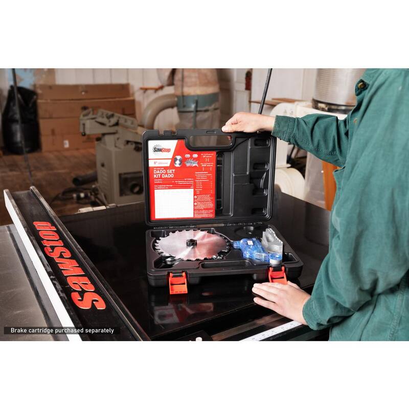 Juego de Dado Premium de 8 pulgadas SawStop - BTS-DS8-2402