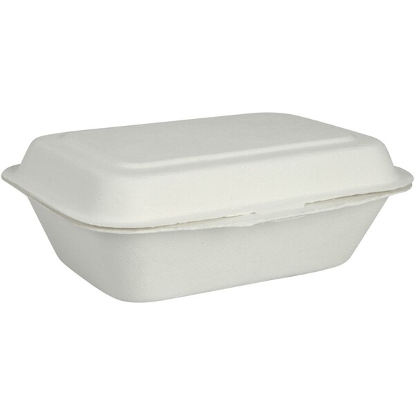 Abena Containers, To-Go, Clam Shell Meal Box w/ Hinged Lid - 1999904378