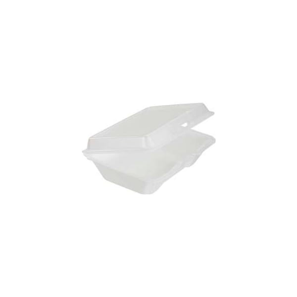 Lagasse DART DCC99HT1, Foam Hoagie Container w/Removable Lid, White, 500/Carton - DCC 99HT1