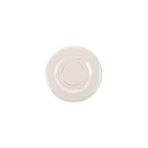 Dart , Souffle/Portion Lids, Fits 3-1/4-9 oz, cups, Plastic, Clear, 2500/Carton - DCCPL4N