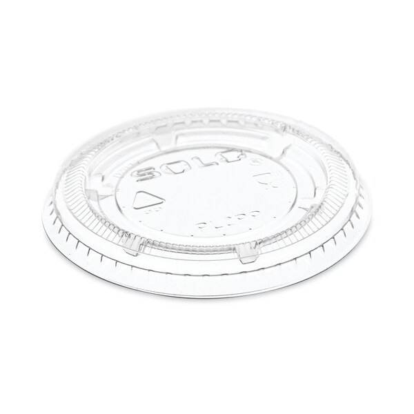 Dart Portion/Souffle Cup Lids, Fits 1.5 oz to 2.5 oz Portion Containers, Clear, PK2500, 2500PK - PL2PP
