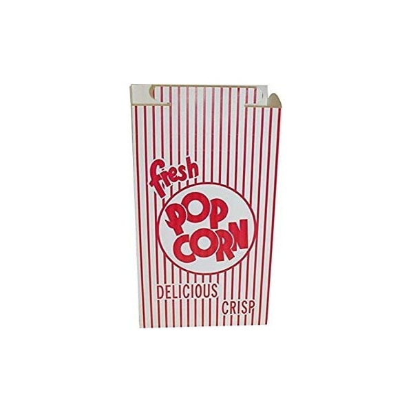 Graphic Packaging Field 3.3 oz. Popcorn Container 6-1/2 in.x 2-9/16 in.x 9-5/8 in., 250PK - 5E 01013-000