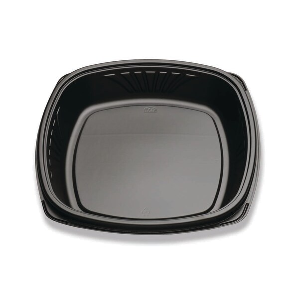 Forum Forum 12 Black Deep Square Cater Tray, PK60 - CF723-120-1