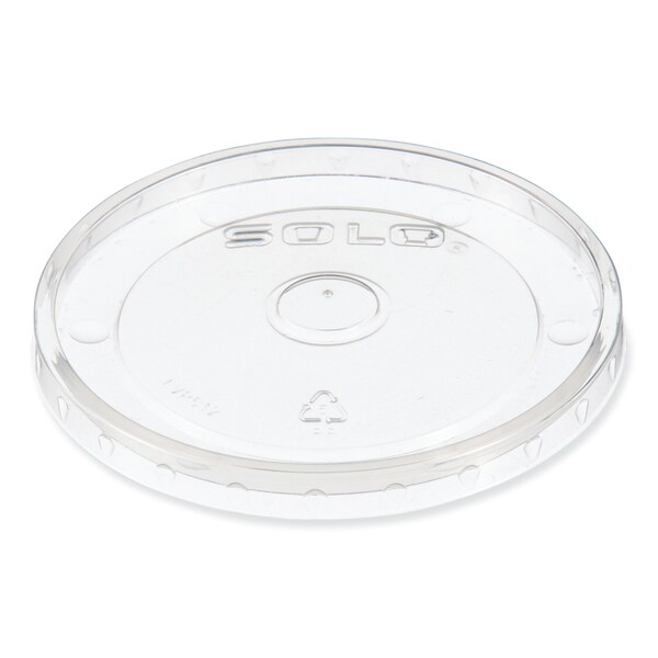 Solo Polypropylene Vented Food Container Lids for 12 oz Food Containers, Clear, Plastic, 1000PK - LVP512-0100