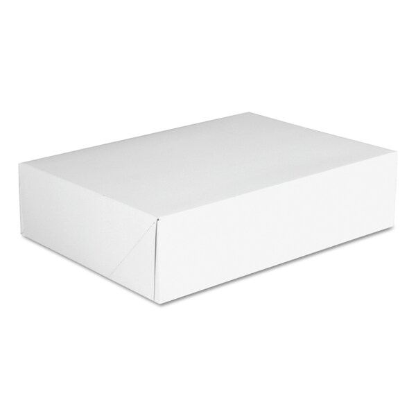 Sct Clay-Coated Donut Boxes, 12.88 x 23 x 12.75, White, Paper, 125PK - 1213