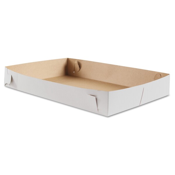Sct Donut Trays, 17 x 11.5 x 2.5, White, Paper, 100PK - SCH 2021