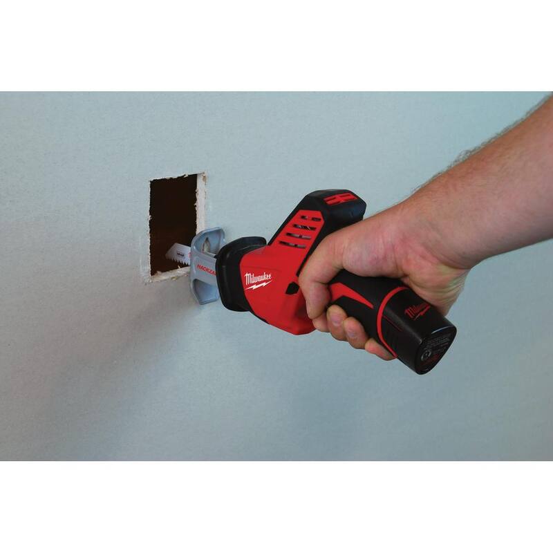 Milwaukee 4 pulg. 6 TPI Cuchillas para sierra alternativa HACKZALL para corte de yeso/tablaroca (paquete de 5) - 49-00-5461