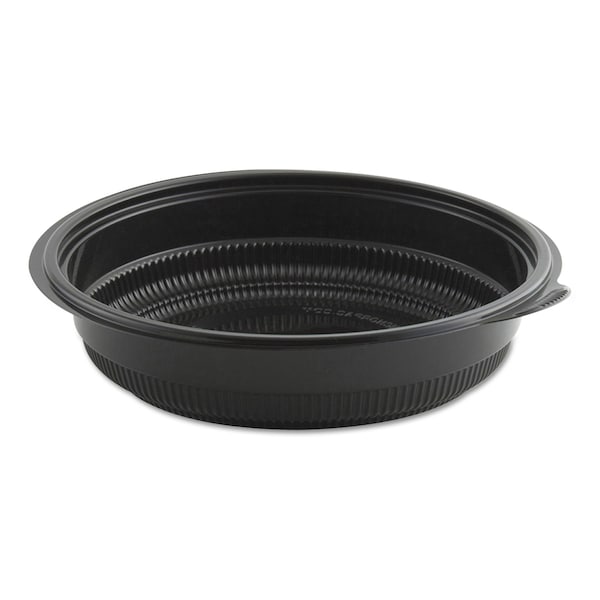Anchor Packaging MicroRaves Incredi-Bowl Base, 32 oz, 8.5 dia x 1.92h, Black, PK150 - 4608532