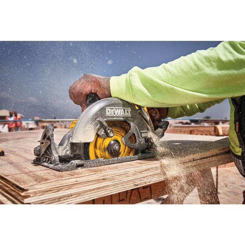 Hoja de sierra circular DEWALT de 7-1/4 pulgadas y 24 dientes - DWA171424
