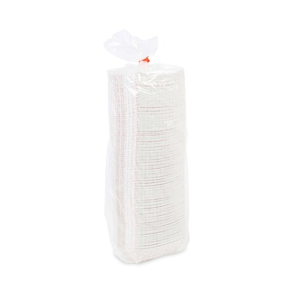 Boardwalk Paper Food Tray, 1/2lb., Red Weave, PK1000 - BWK 30LAG050