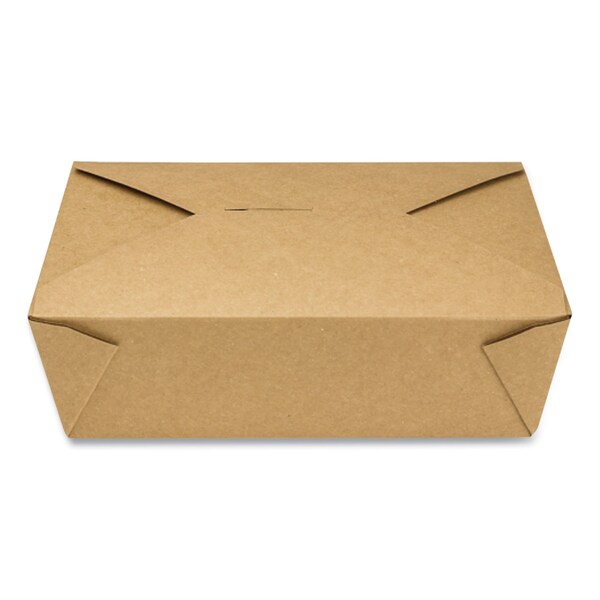 Gen Reclosable Kraft Take-Out Box, 76 oz, Paper, 200PK - KS10122