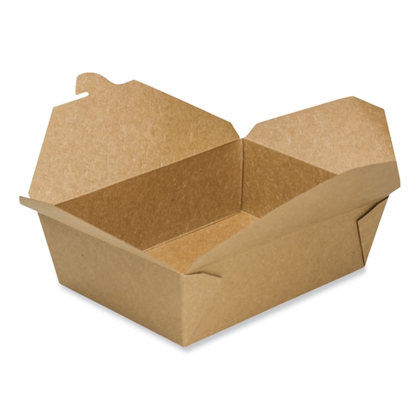 Gen Reclosable Kraft Take-Out Box, 76 oz, Paper, 200PK - KS10122