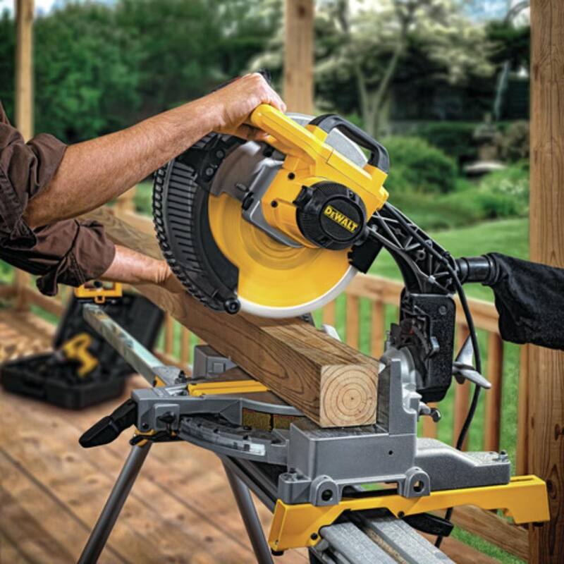 Sierra ingletadora DEWALT de 12 pulgadas con 32 dientes y 80 dientes (paquete de 2) con bono de sierra ingletadora de 12 pulgadas con 32 dientes y 80 dientes (paquete de 2) - DW3128P5W3128P5