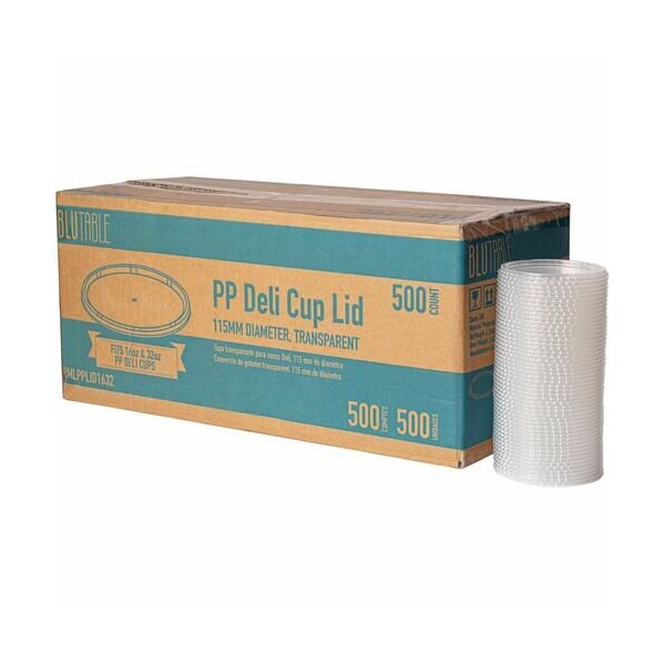 Remcoda LID, DELI, PP, 16OZ, 32OZ, CLR, 500PK - RMLPPLID1632