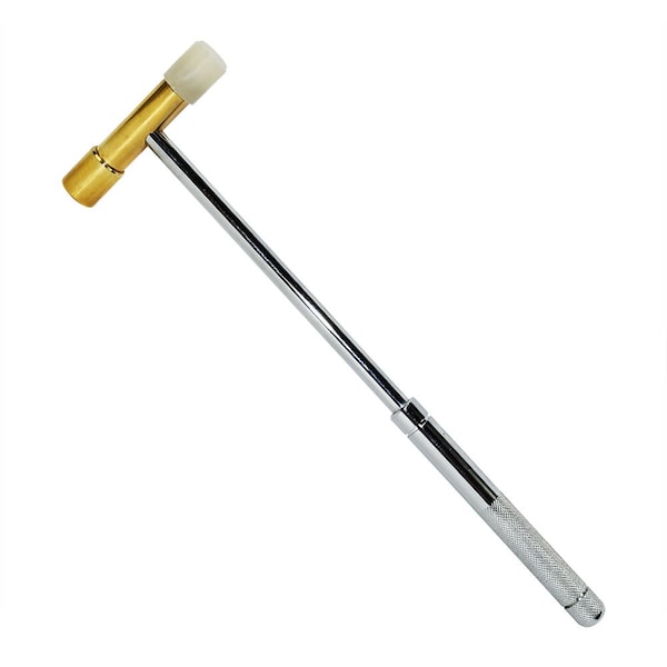 Big Horn 9-1/2 Inch Brass and Nylon Head Hammer - 19875