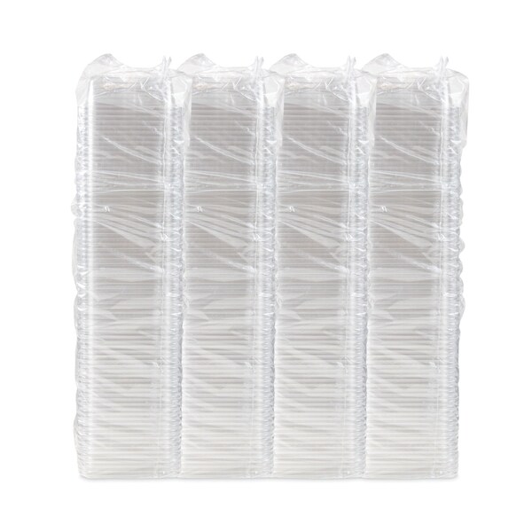 Dart TamperGuard Snack Boxes, 1-Compartment, 24 oz, 6.3 x 6.3 x 2.1, Clear, Plastic, 300PK - SB24TG1