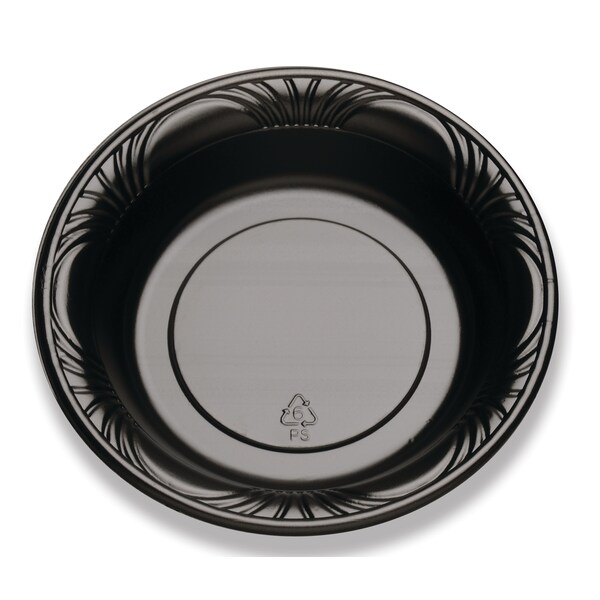 D & W Fine Pack D & W Fine Pack 16 oz. Black Bowl, PK500 - CF16B-07